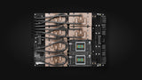 Plateforme 8 GPU AMD Instinct MI355X à refroidissement liquide direct