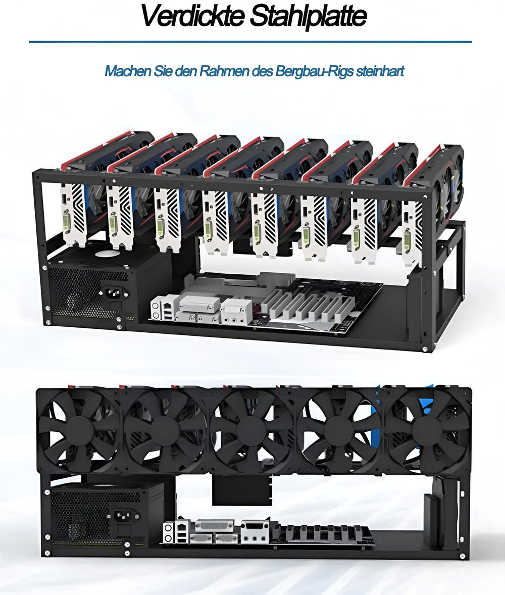 Mining Frame - Châssis ouvert 8 GPU - Image 3