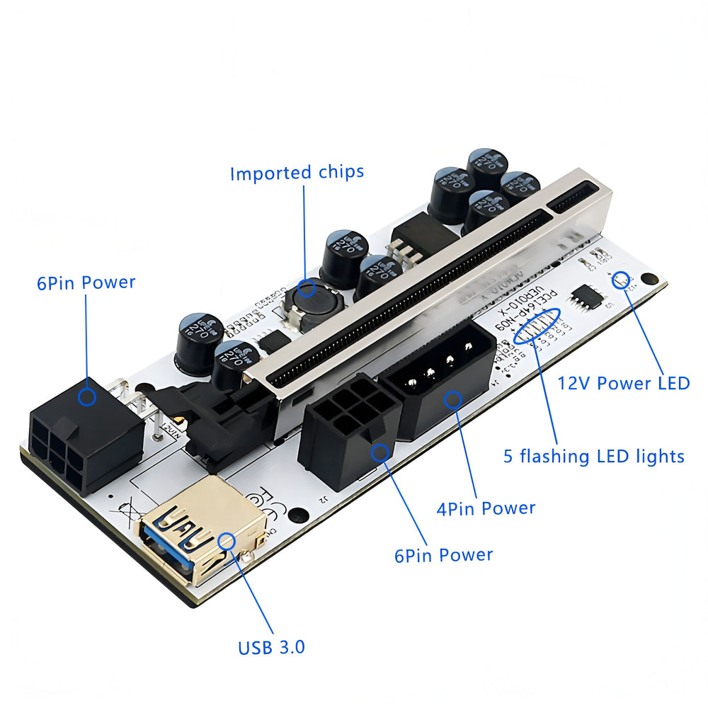 8x Risers V010S Plus PCI-E - Image 3