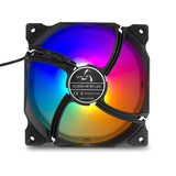 Ventilateur 120mm couleur RGB 4pins 50CFM (Par 5) - Image 4