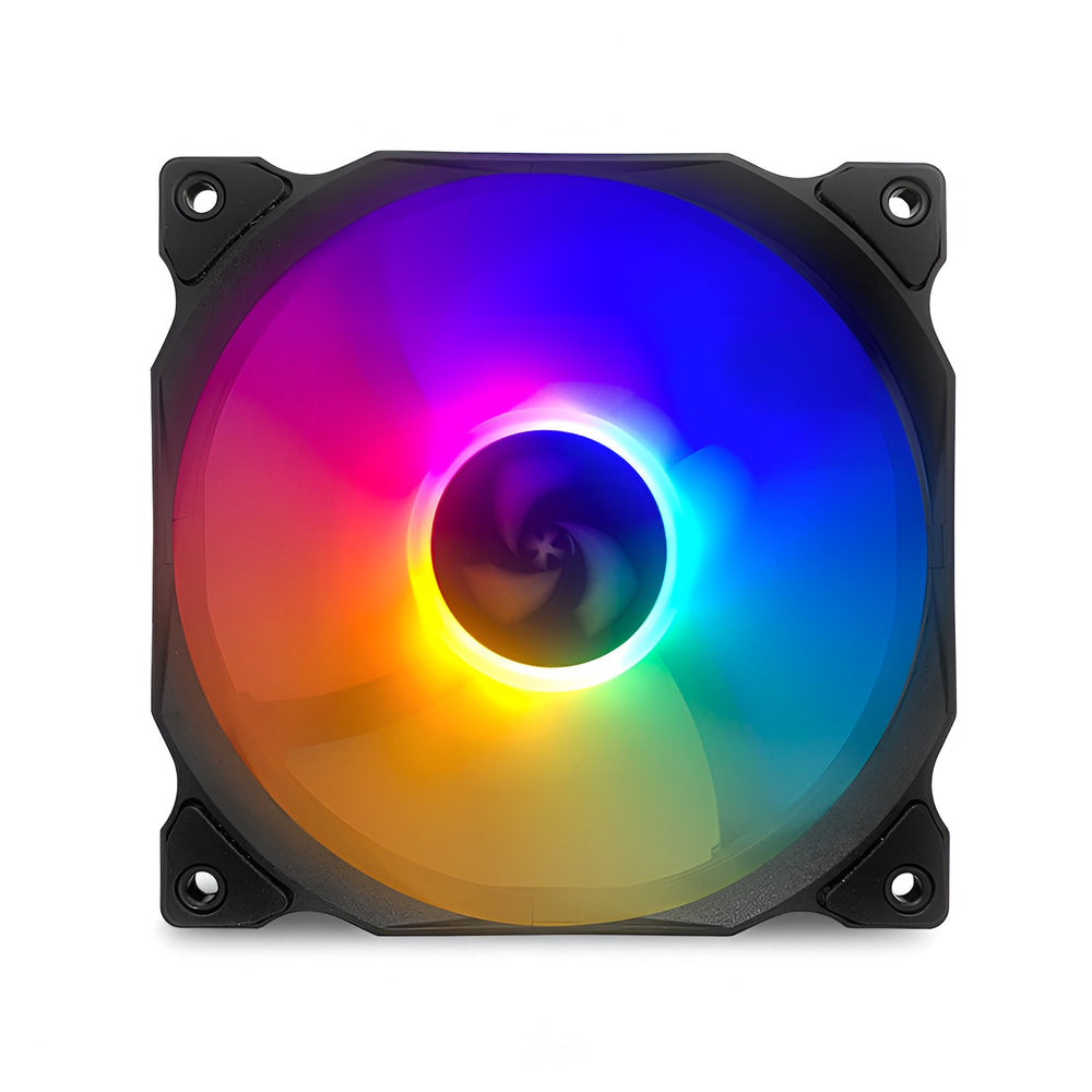 Ventilateur 120mm couleur RGB 4pins 50CFM (Par 5) - Image 5