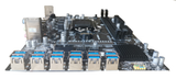 Carte mère BTC-B250C 12 USB - LGA1151 - Image 4