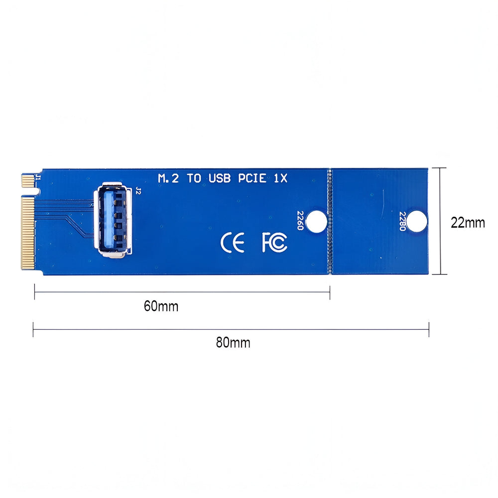 Adaptateur M.2 vers USB3.0 PCI-E Riser - Image 3
