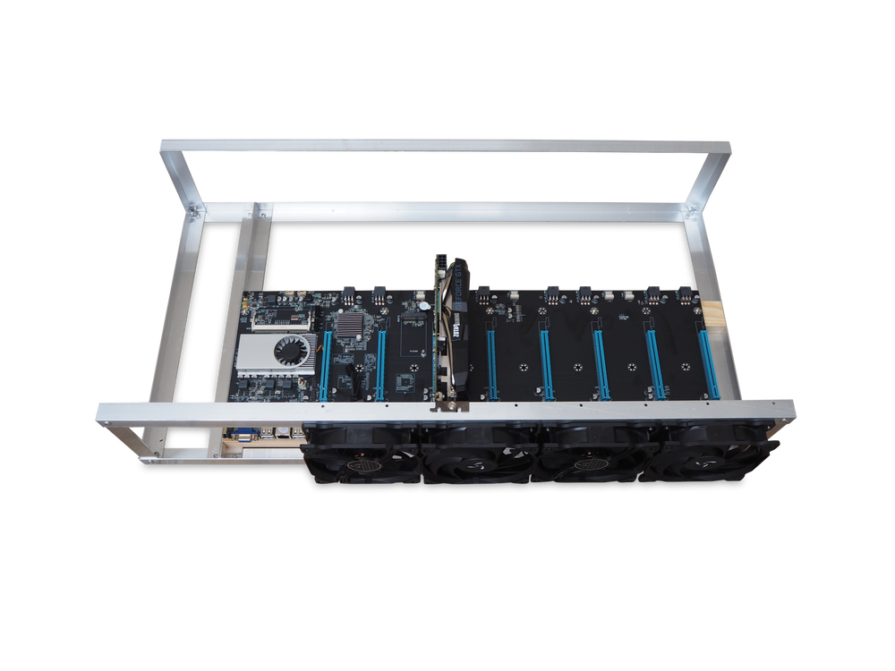 Mining Frame - Châssis artisanal 8GPU pour BTC-S37 T37 D37 - Image 2