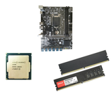 Pack Mining 12 GPU B250C Carte Mère Processeur Ram 8Go