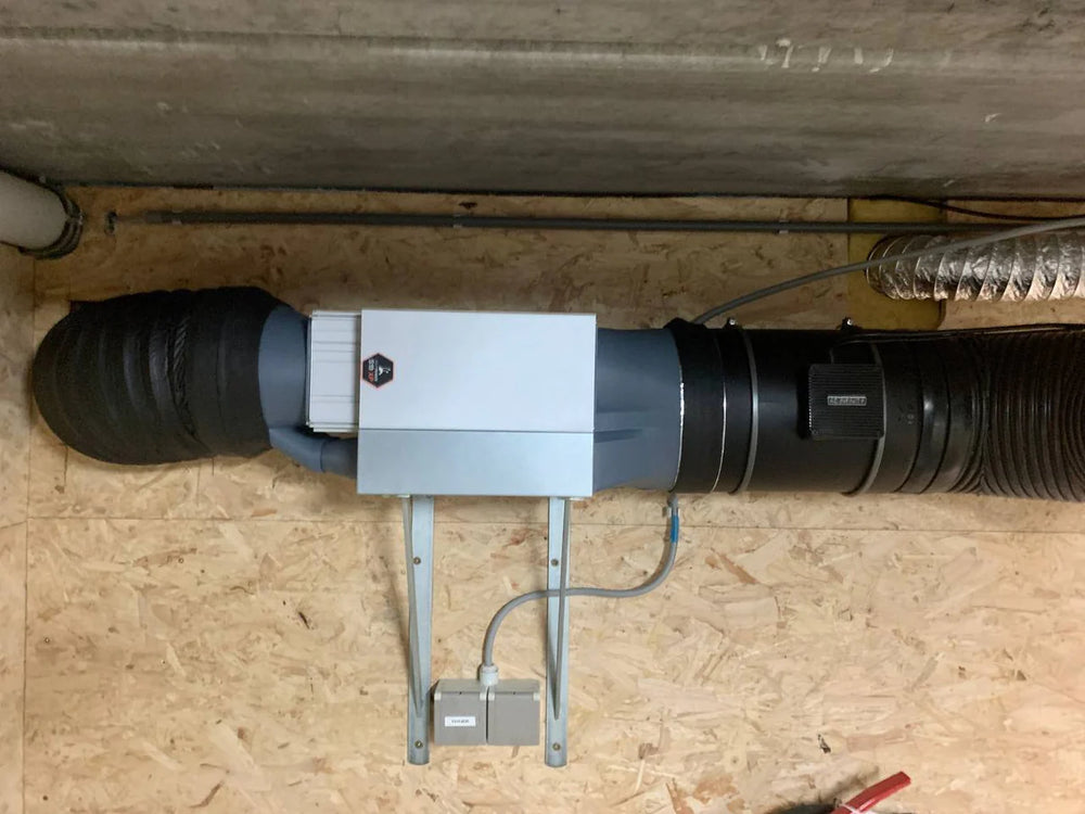 Kit insonorisation Asic pour extracteur d'air 200mm - Image 4