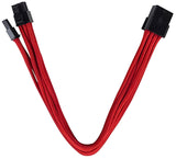 Cable rallonge PCI-E 8pin vers 8pin(6+2) tressée 25cm - Image 3