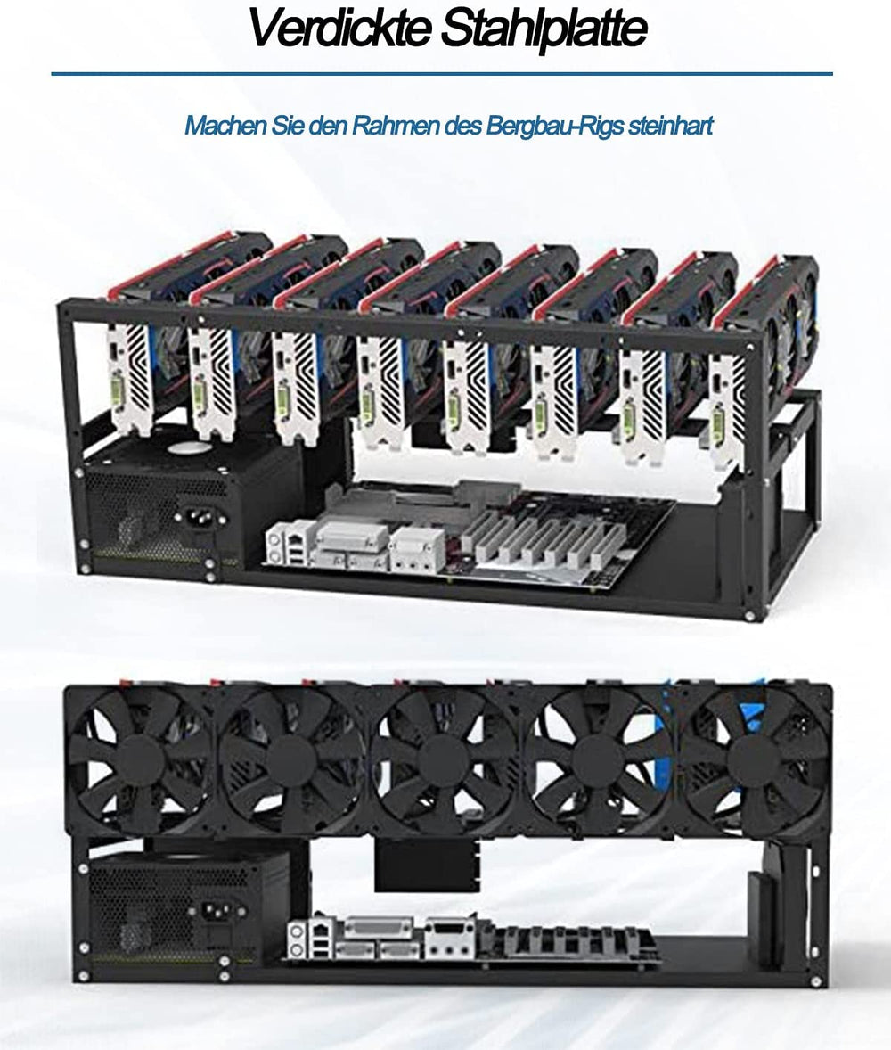 Mining Frame - Châssis ouvert 8 GPU - Image 3