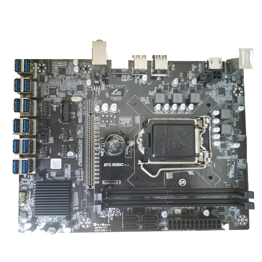 Carte mère BTC-B250C 12 USB - LGA1151 - Image 2