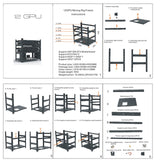 Mining Frame - Châssis ouvert 12GPU - Image 4