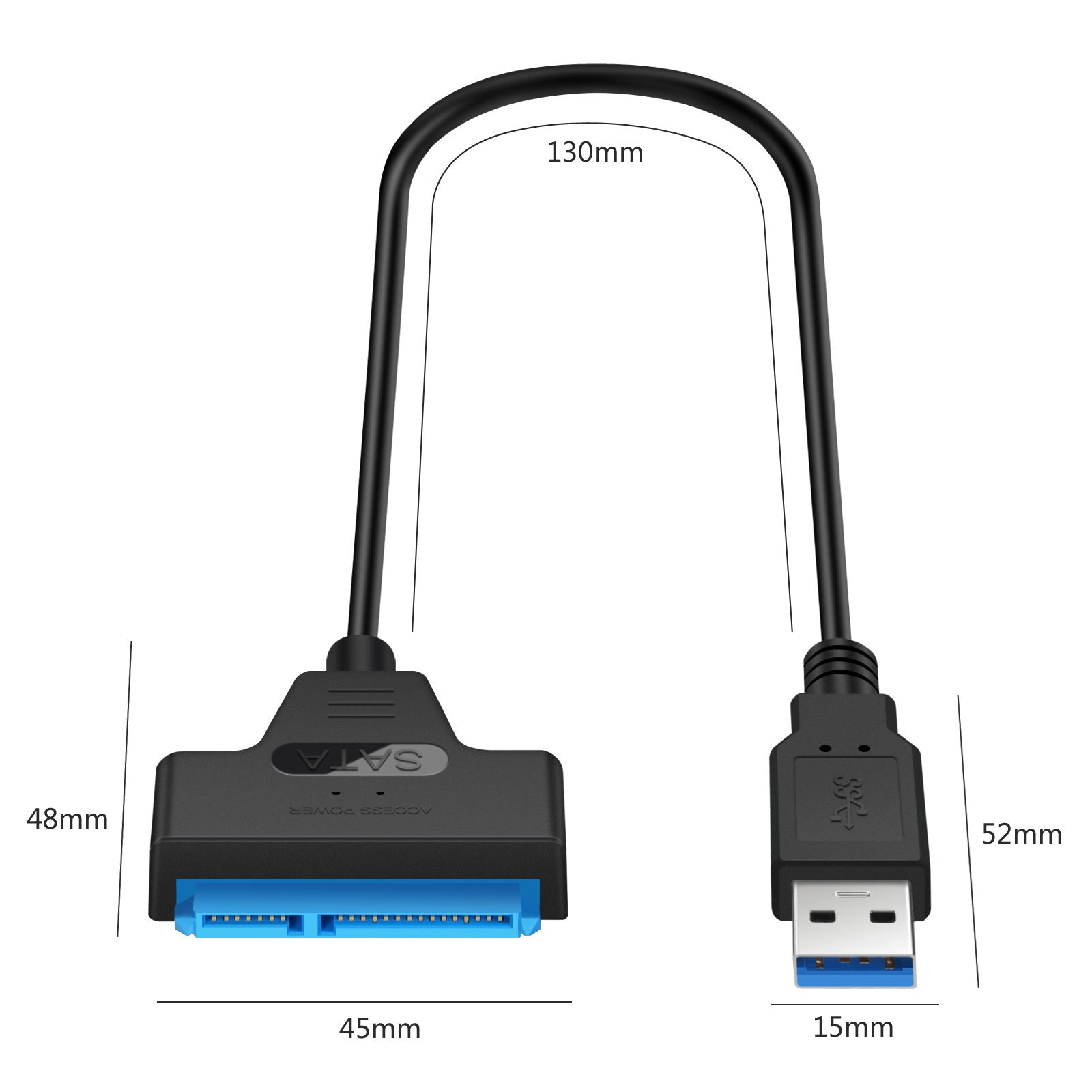Cable Adaptateur SATA vers USB 3.0 – Happy Mining