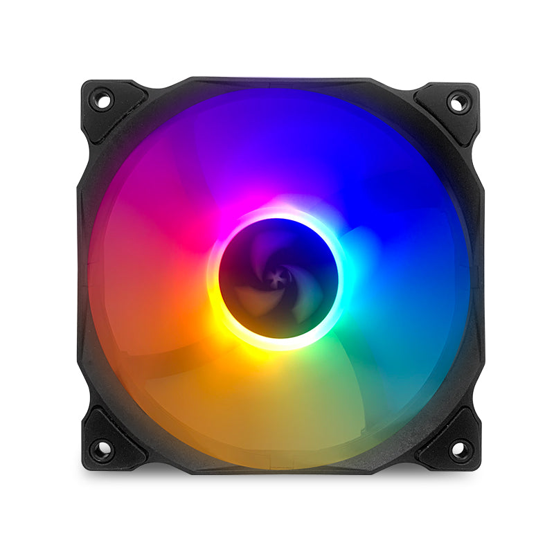 Ventilateur 120mm couleur RGB 4pins 50CFM (Par 5)