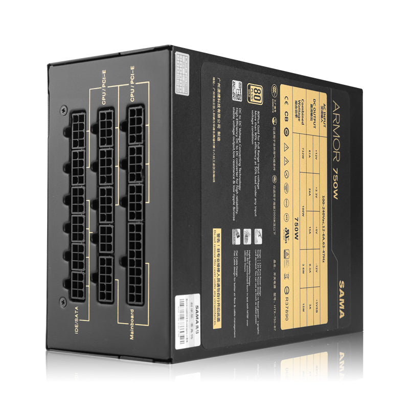 Alimentation SAMA Armor 1000W - 80PLUS Gold - Image 2