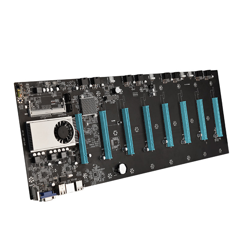 Carte mère BTC-S37 8 GPU (processeur inclus)