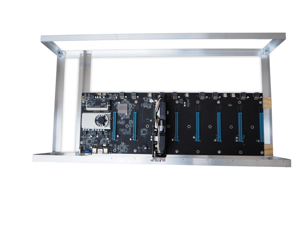 Mining Frame - Châssis artisanal 8GPU pour BTC-S37 T37 D37 - Image 4