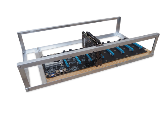 Mining Frame - Châssis artisanal 8GPU pour BTC-S37 T37 D37