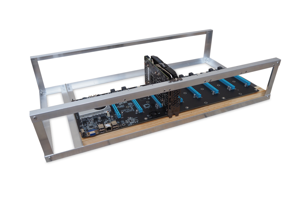 Mining Frame - Châssis artisanal 8GPU pour BTC-S37 T37 D37