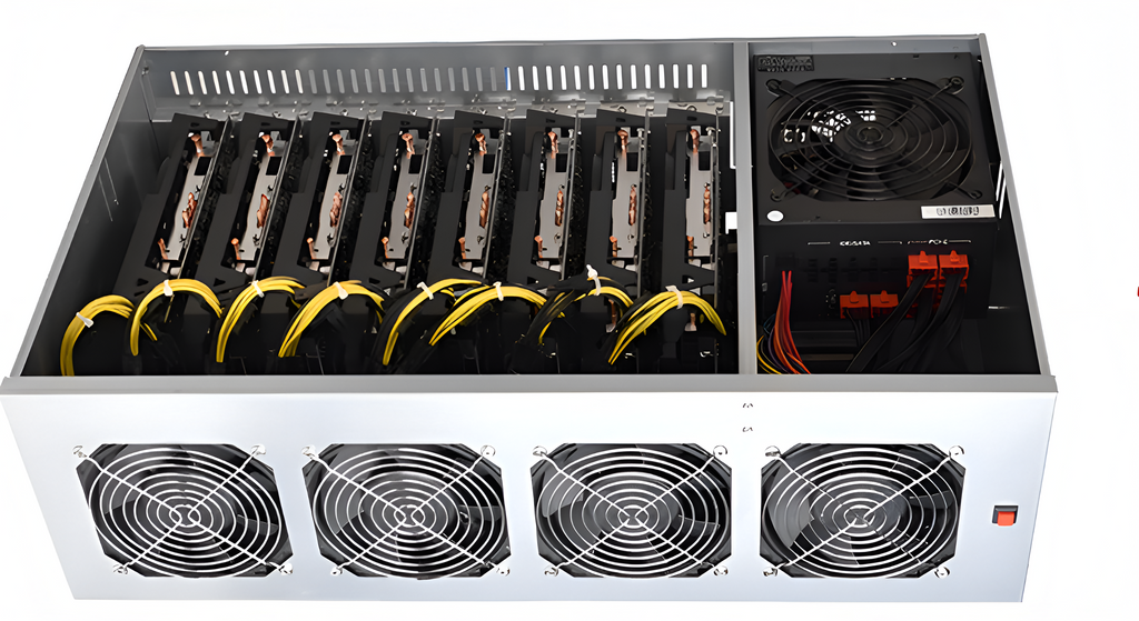 Btc's Rack Boitier Rack fermé 8GPU pour BTC-S37 D37 T37 – Happy Mining