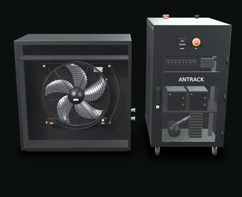 Vue 360° du Bitmain ANTRACK AR22 – modèle 3D Happy Mining