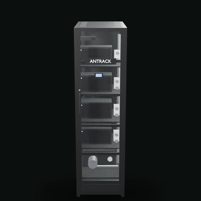 Vue 360° du Bitmain ANTRACK V1 – modèle 3D Happy Mining
