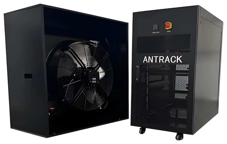 Armoire hydro Bitmain ANTRACK AR22 et son unité de refroidissement externe