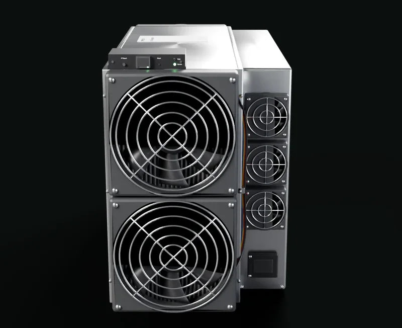 Vue 360° du Antminer S23 305TH 3500W BITCOIN – modèle 3D Happy Mining